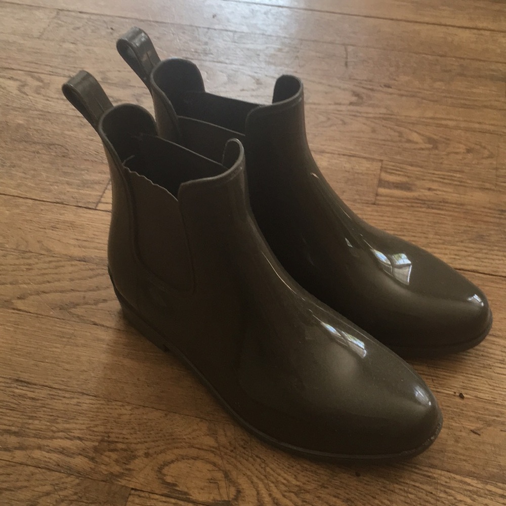 Ralph Lauren Army Green Rain Boots